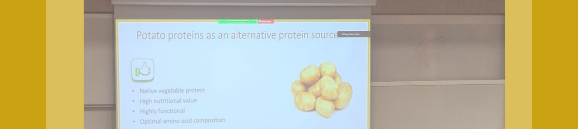 הפקולטה אירחה כנס בנושא חלבונים אלטרנטיביים