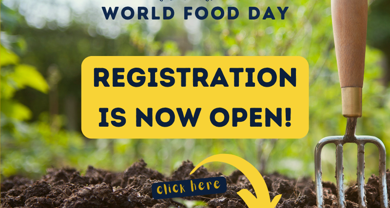 World Food Day: Registration is now open!