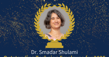 Technion Outstanding Employee!